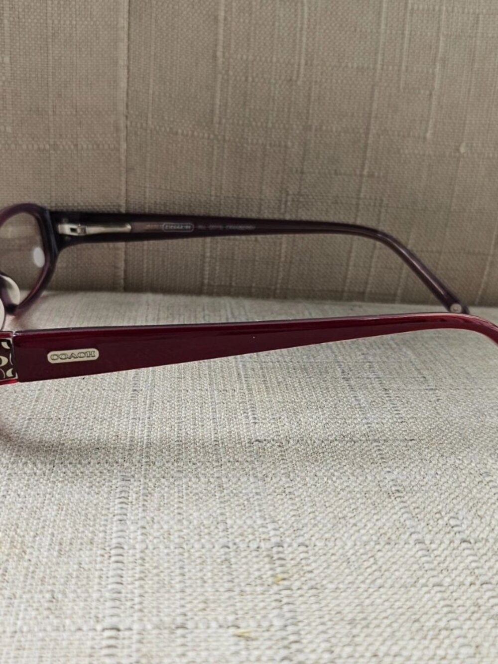 New Coach Women Eyeglasses Frame Eyewear CRANBERRY 2015 JILL Glasses Frame only - Picture 8 of 12